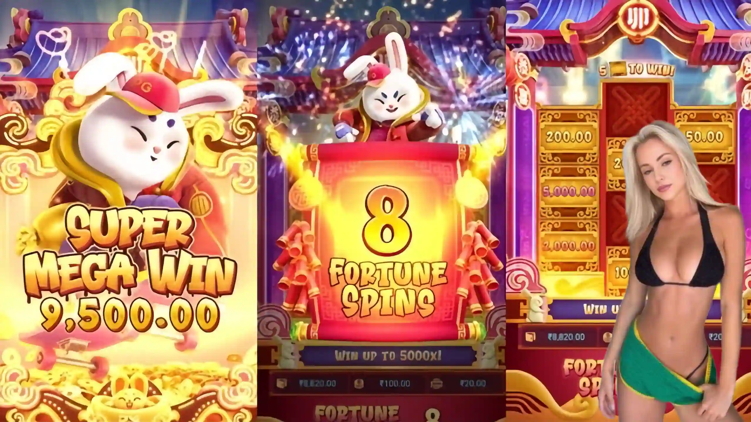 Wild Expansivo Fortune Rabbit fcdog - Coelho Dourado que Expande